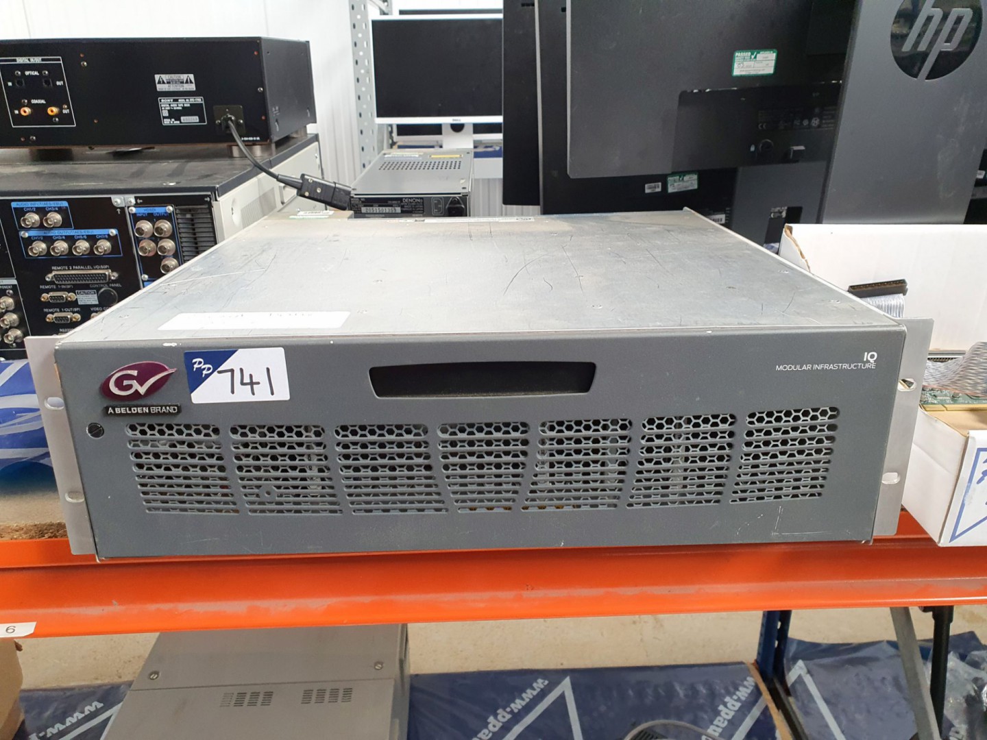 Grass Valley IQ modular frame with various front &...