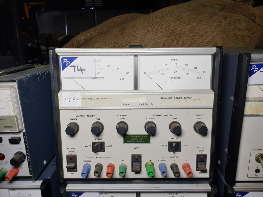 Farnell LT30-2 stabilised power supply, 2x 0-30v,...