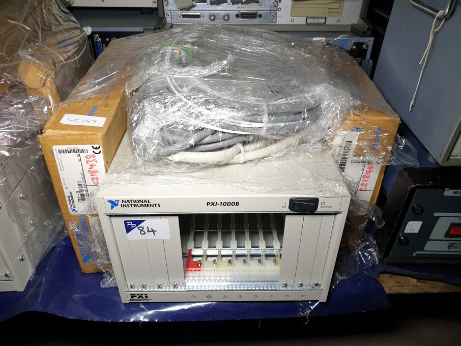 National Instruments PX1-1000B chassis with cables...