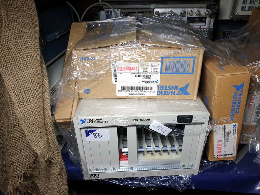 National Instruments PX1-1000B chassis with cables...