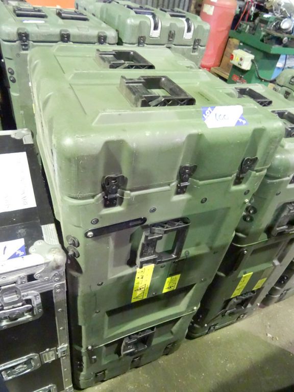 Hardigg green mobile flight storage case, internal...