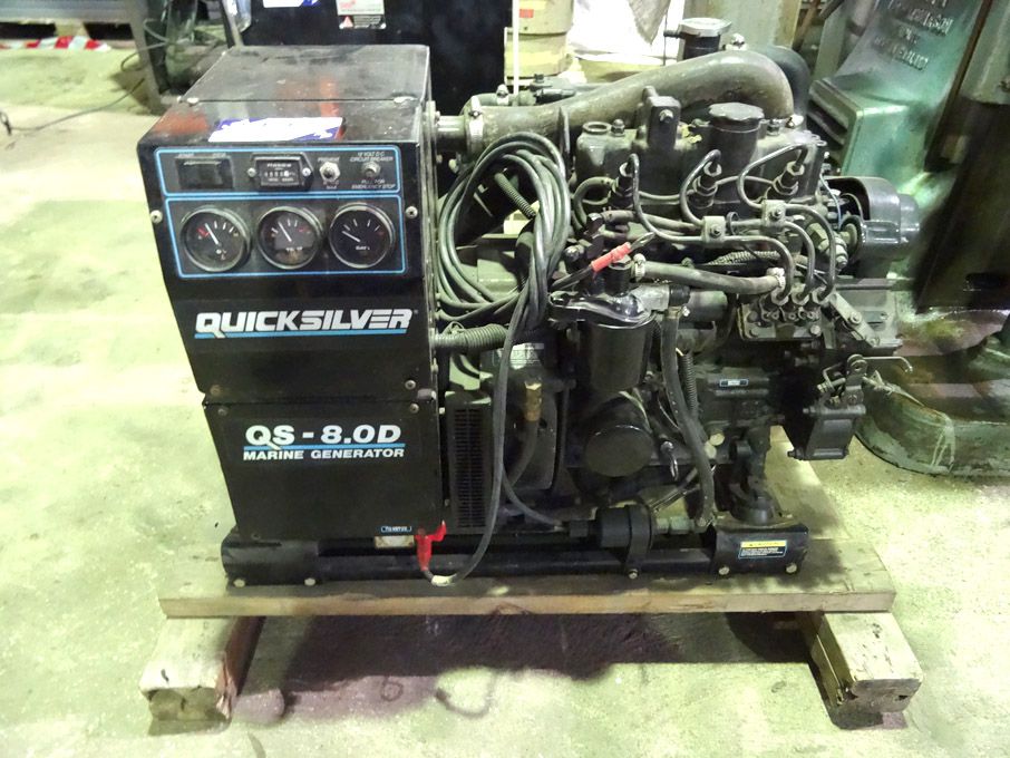Quick Silver QS-8.0D marine generator, 8000W, 240v...