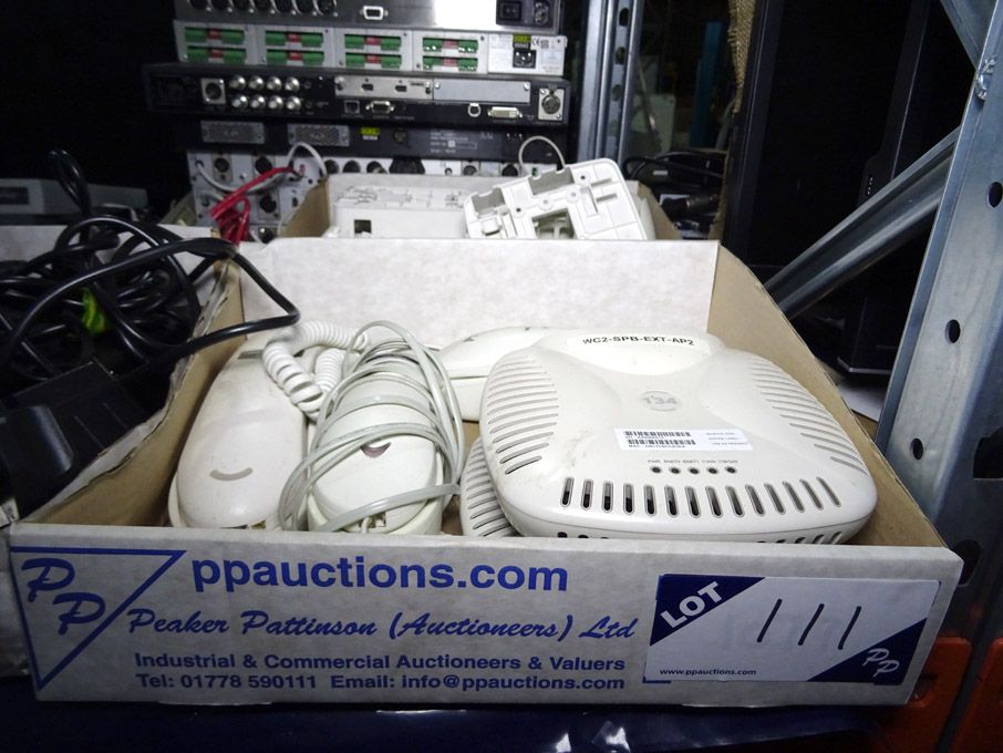 2x Rohs AP-34 network boxes, 2x BT Duet 60 phones,...