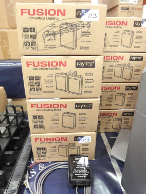 4x Raytec fusion low voltage lighting illuminator,...