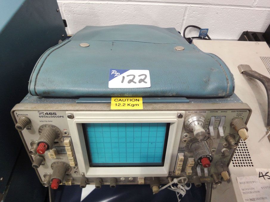 Tektronix 465 dual trace oscilloscope, 60MHz - Lot...