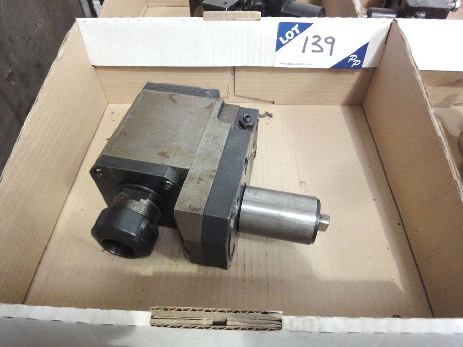 Machine right angle live tool holder, 16mm 'T' dri...
