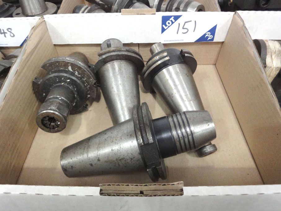 Qty various 50 int taper tool holders - Lot Locate...