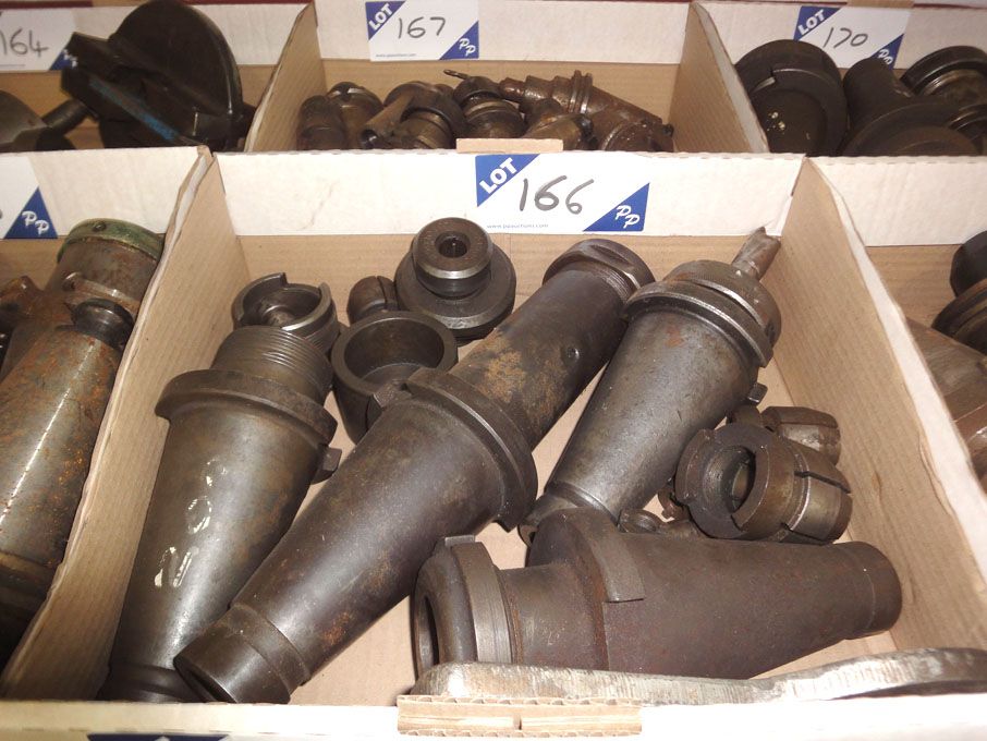 50 int taper extended collet reducer, Qty collets...