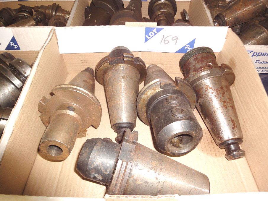 Qty various 50 int tool holders - Lot Located at:...