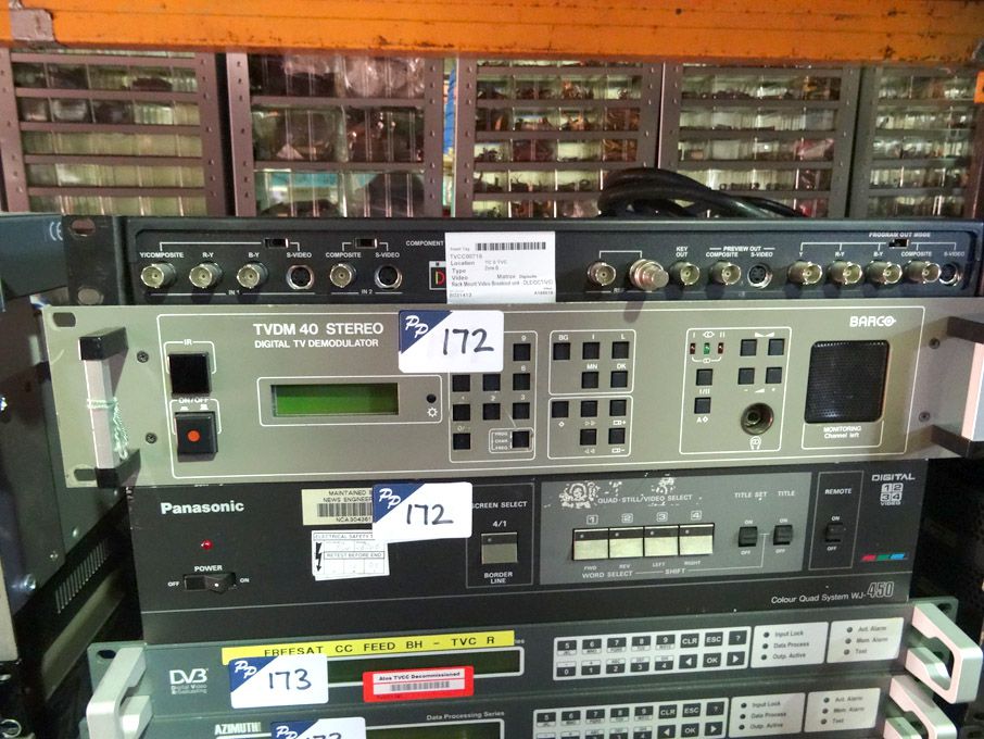 Barco TVDM 40 stereo digital TV demodulator, Panas...