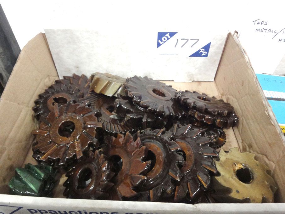 Qty various HSS side / face cutters (unused) - Lot...