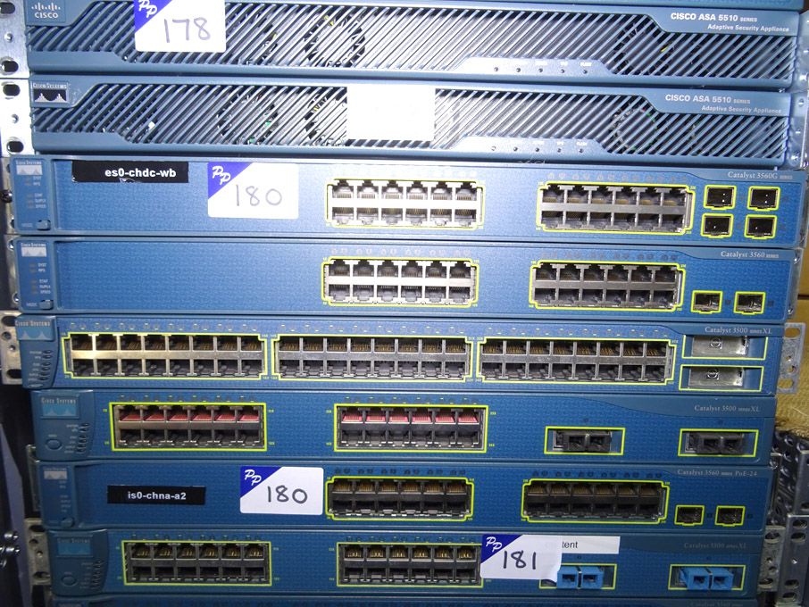 Cisco Systems inc: 3x Catalyst 3560, 3500 Ethernet...