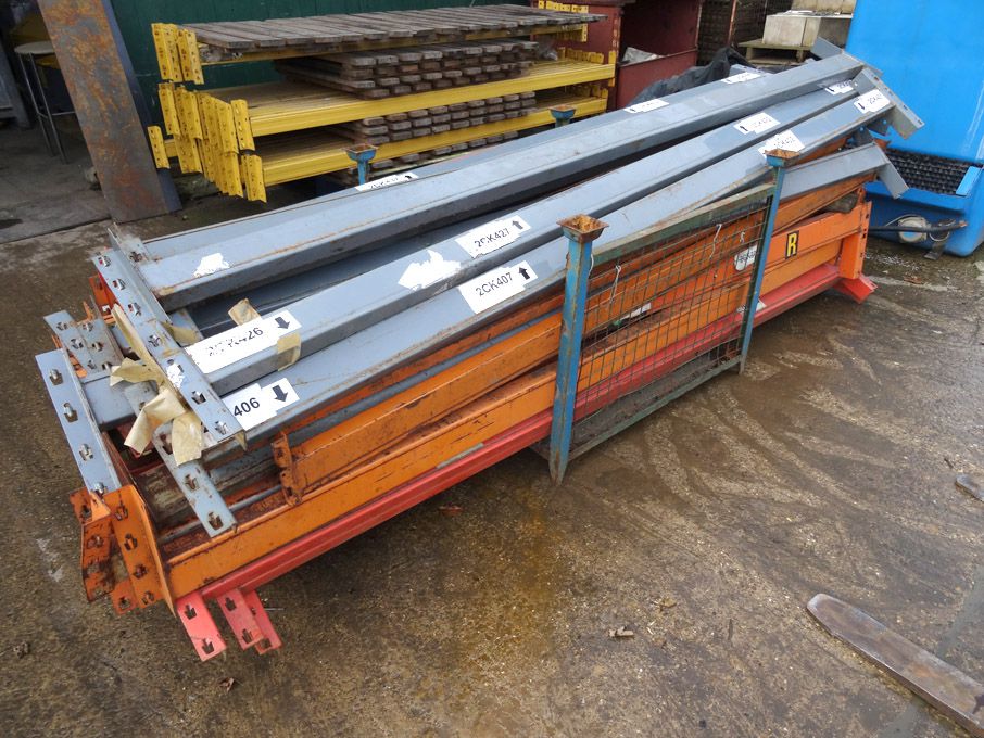 Qty various cross beams for pallet racking, 2700mm...
