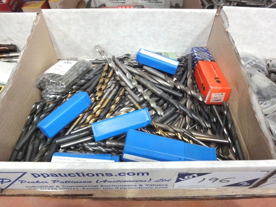 Qty various HSS straight shank twist drills to 12m...