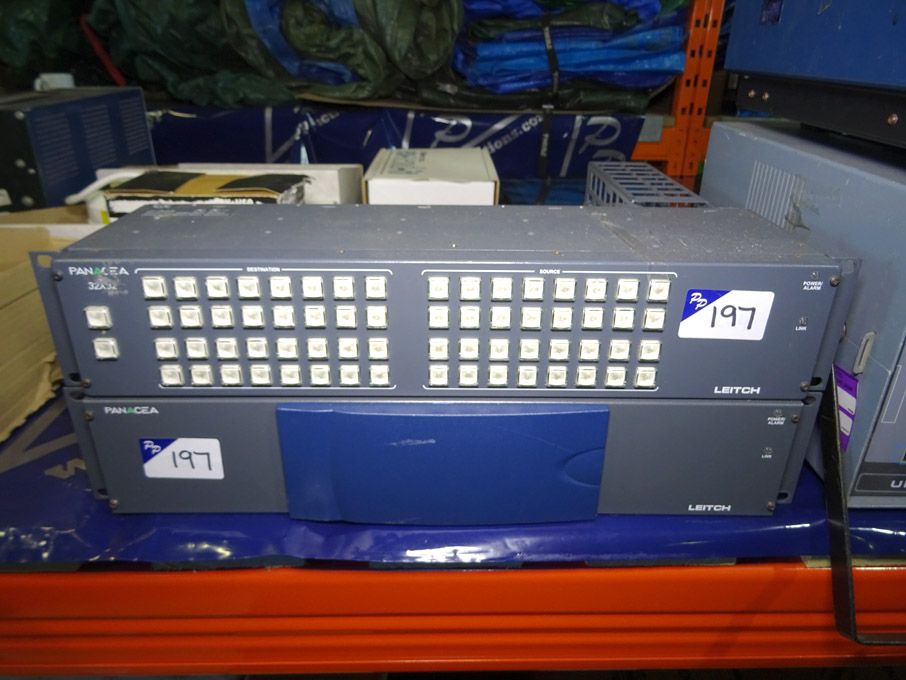 2x Leitch Panacea 32x32 video router