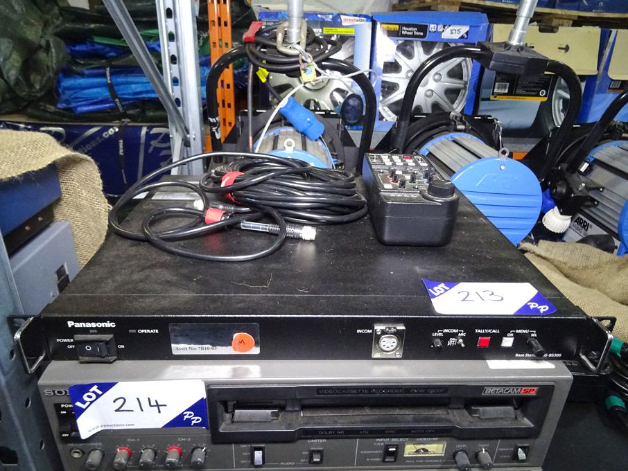 Panasonic AG-BS300 camera base station, AG-EC4 cam...