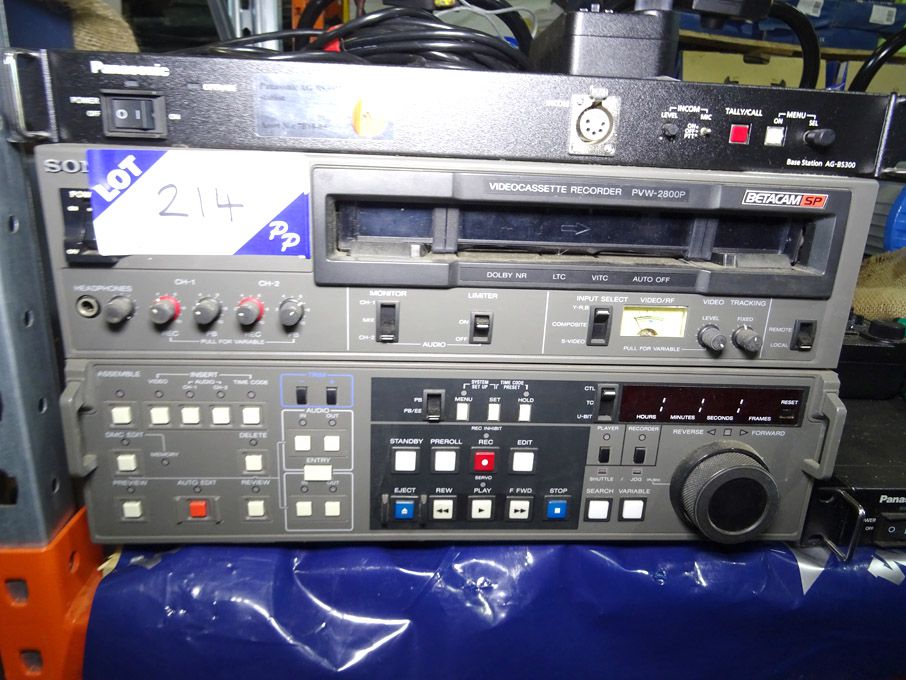 Sony PVW-2800P video cassette recorder