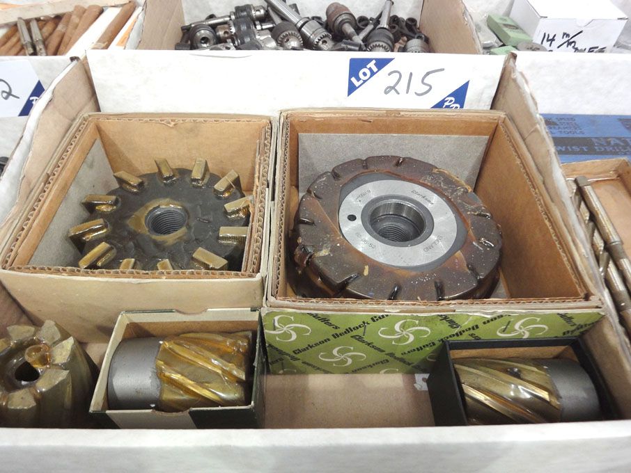 Qty HSS Clarkson threaded cutters (unused) - Lot L...