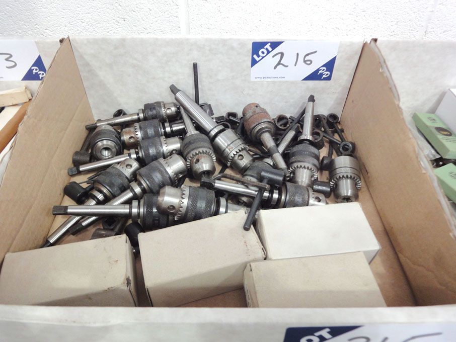 Qty Rohm 1/2-20 precision drill chucks (unused) -...