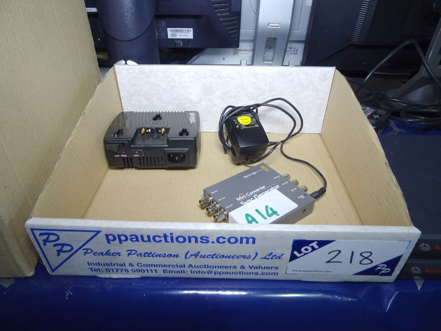 Anton Bauer Tandem power supply, Black Magic mini...