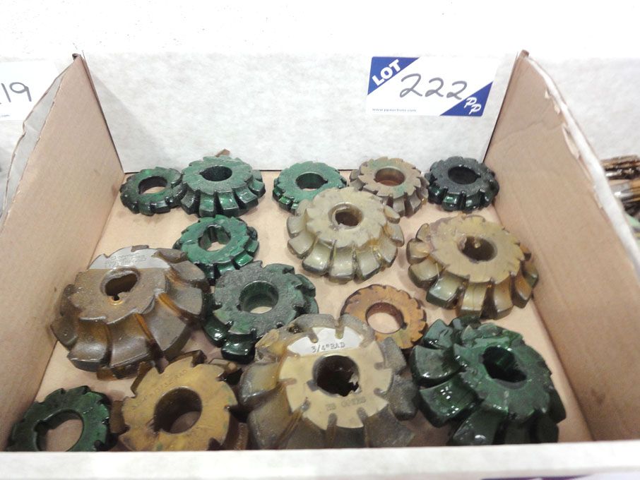 Set double corner rounding cutters (unused) - Lot...
