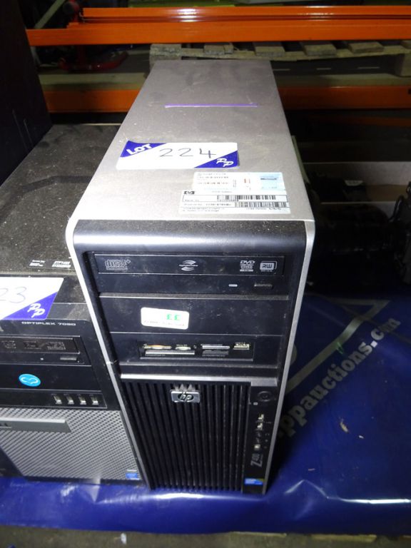 HP 2400 workstation