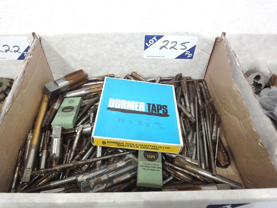 Qty various Dormer, STM etc metric taps to 14mm ap...