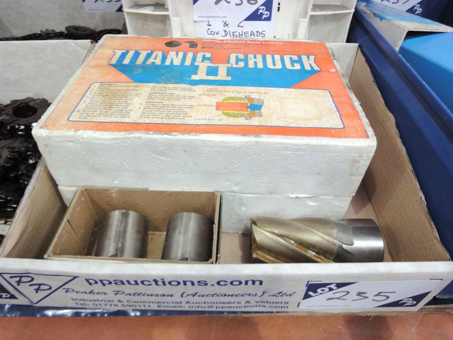 Qty various Osbourne, Clarkson chucks & cutters (u...