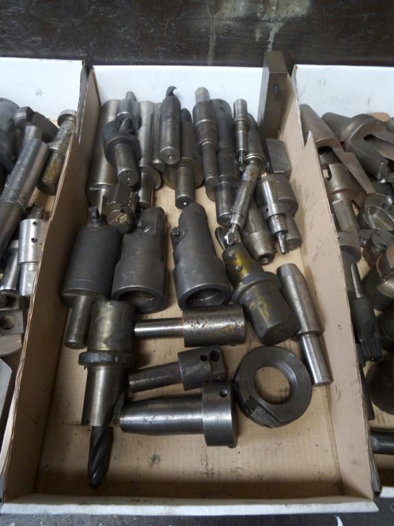 Qty various tool holders - lot located at: Polesw...