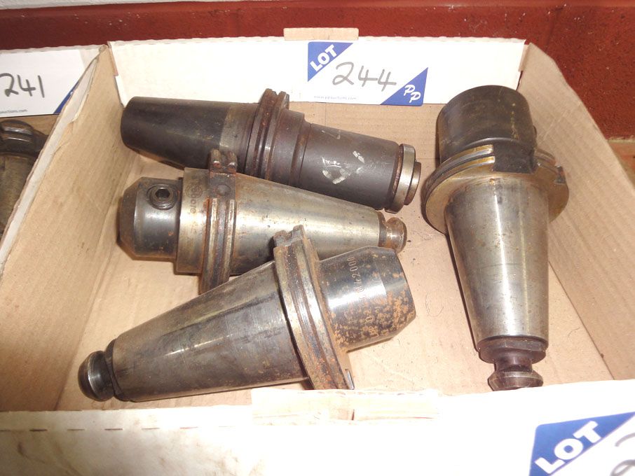 Qty various 50 int tool holders - Lot Located at:...