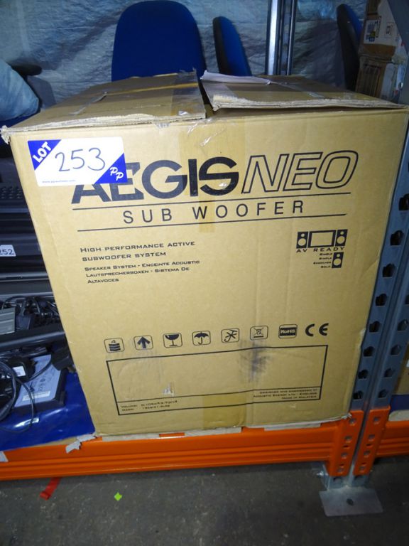 Aegis Neo active subwoofer, 200W (boxed / unused)