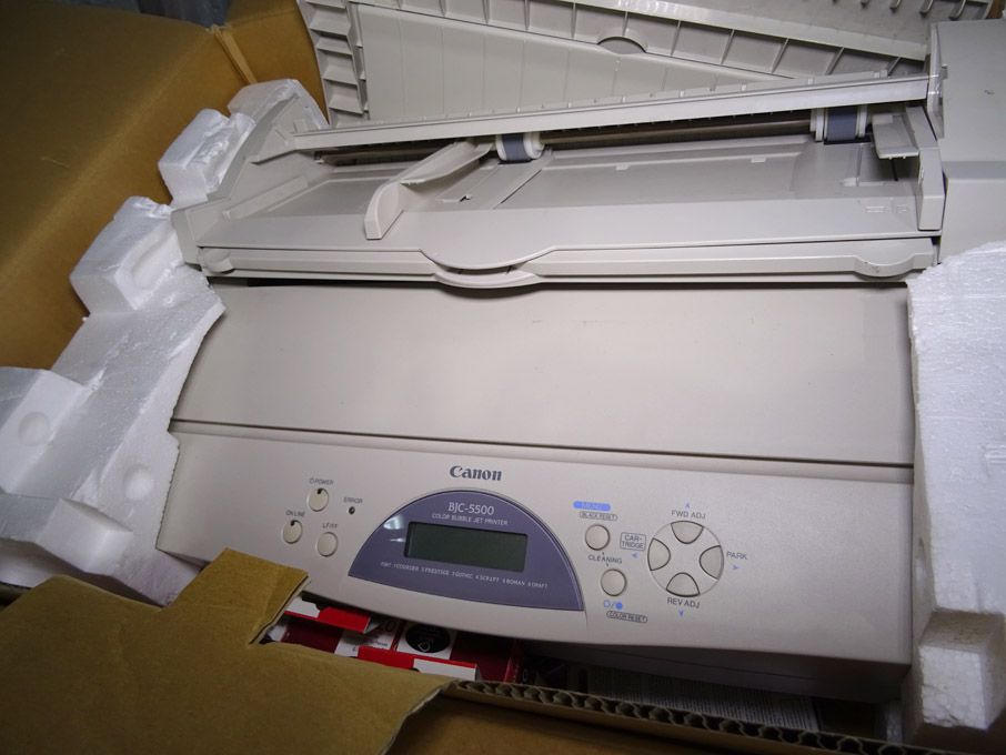 Canon BJC-5500 large format colour bubble jet prin...
