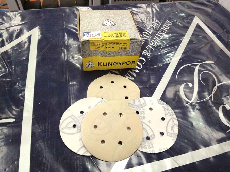10 boxes (100 per box) Klingspor 320 Grit sanding...