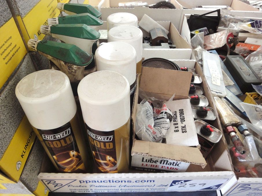 Qty various welding equipment inc: wire lube, torc...