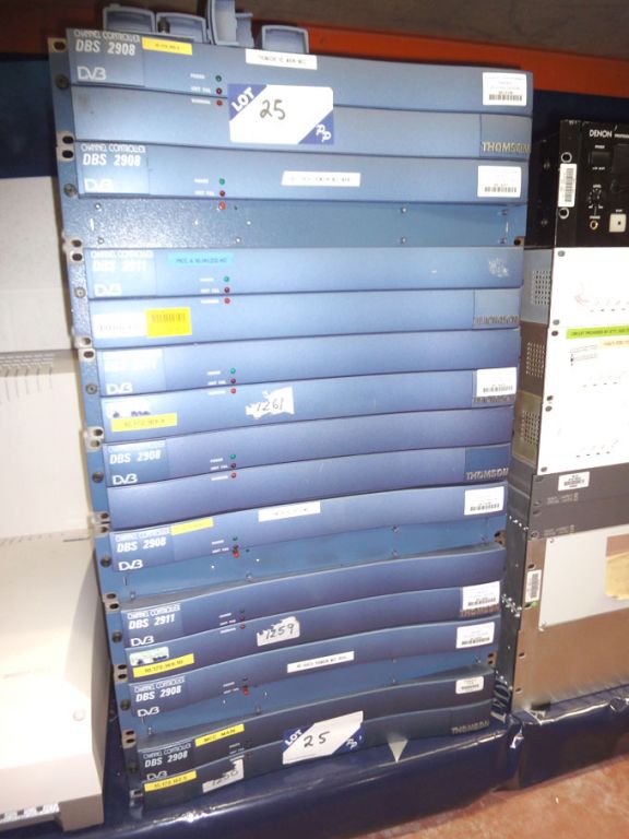 3x Thomson DBS2911 channel controllers, 6x Thomson...