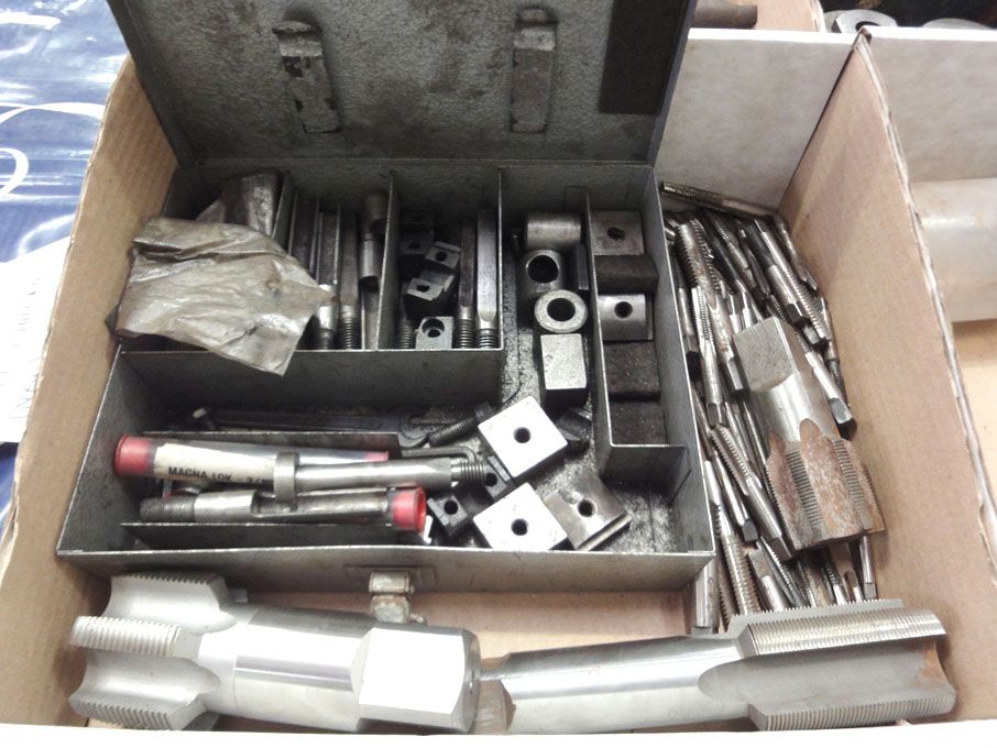 Qty various HSS taps, notching tools etc - Lot Loc...