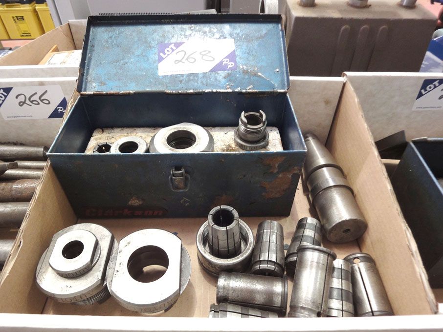 Qty Clarkson Autolock chucks etc - Lot Located at:...