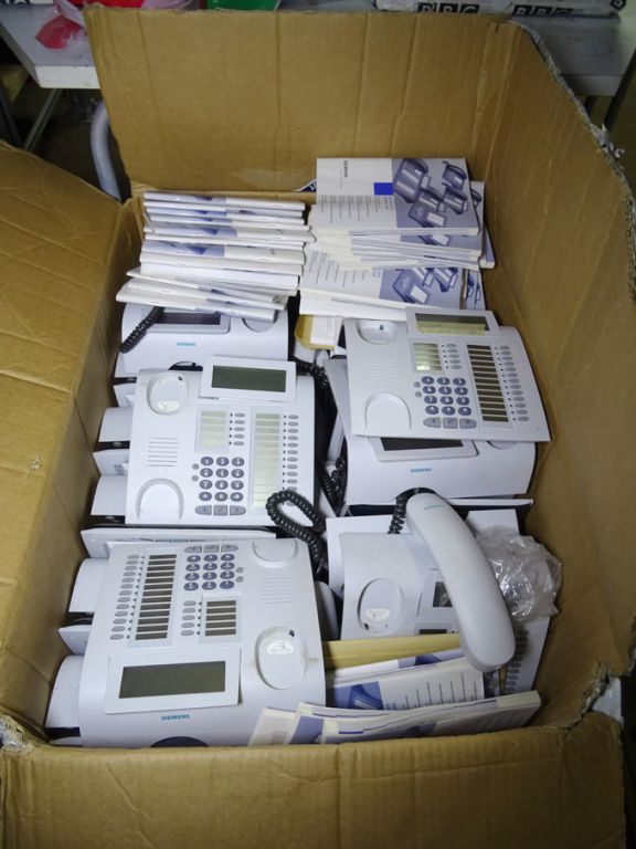52x Siemens Optipoint 420 advance telephones