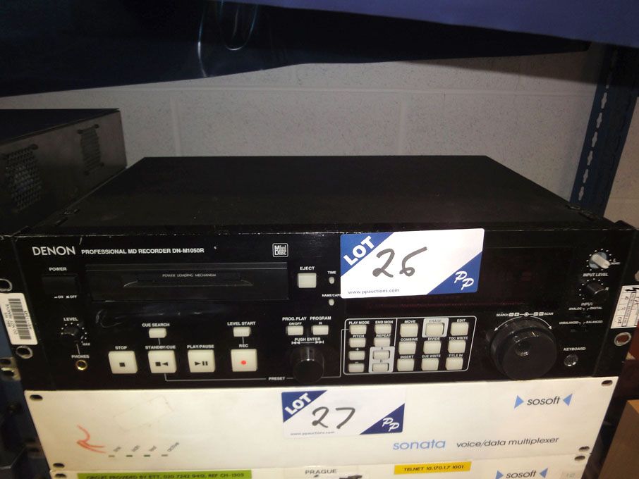 Denon DN-M1050R professional MD recorder (spares o...