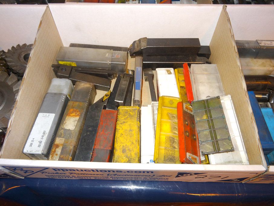 Qty Sandvik, Seco etc tips (mainly boxed and unuse...