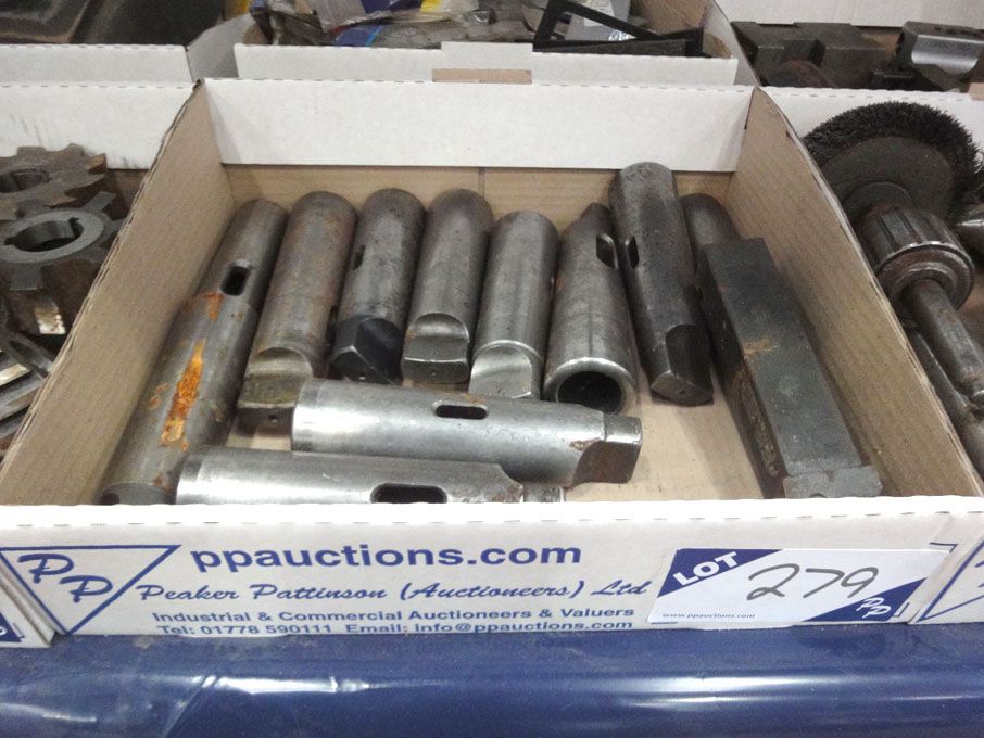 Qty various tool sleeves - Lot Located at: Kings C...