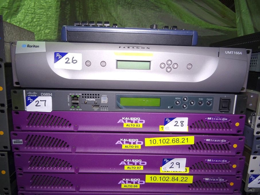 Cisco D9894 Low Delay Contribution decoder