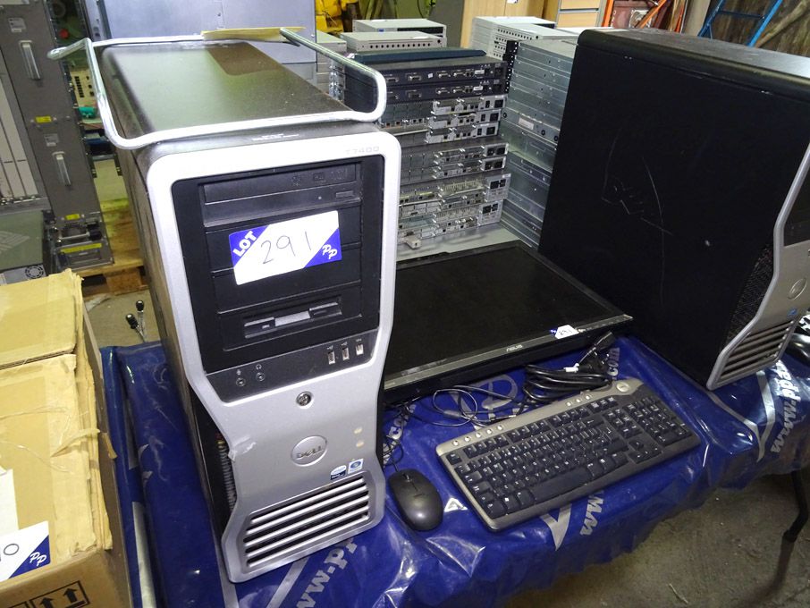 Asus MK241H LCD monitor, Dell precision T7400 work...