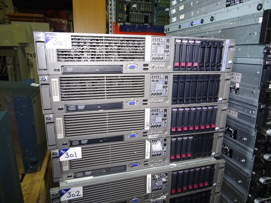 4x HP Proliant DL380 G5 servers