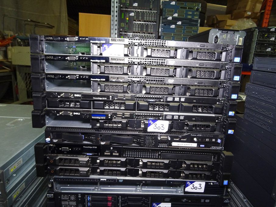 3x Dell R320 PowerEdge & 2x Dell R310 PowerEdge se...