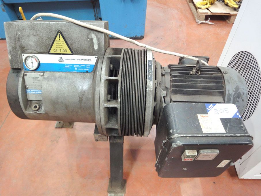 Hydrovane 23PUM screw compressor, 5.5HP, 10 bar -...