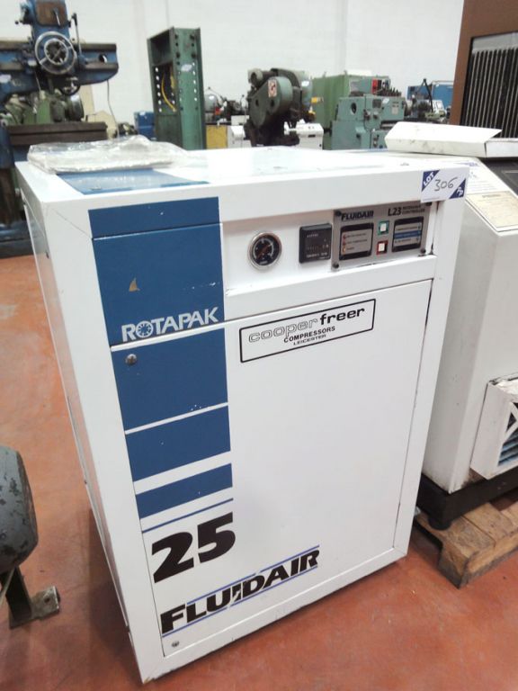 Fludiar RP25 Rotopak rotary packaged compressor, 2...