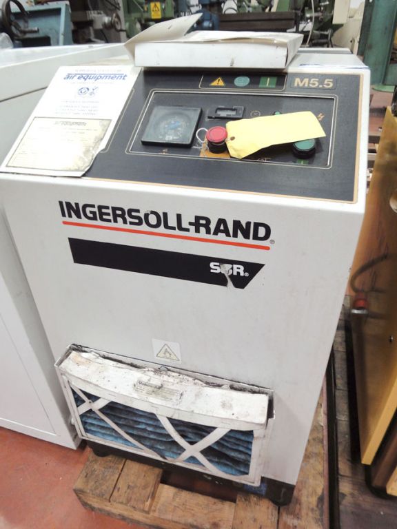 Ingersoll Rand SSRM5.5 rotary packaged compressor,...