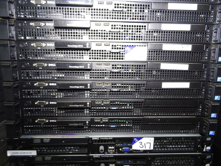 5x Dell PowerEdge R210 servers