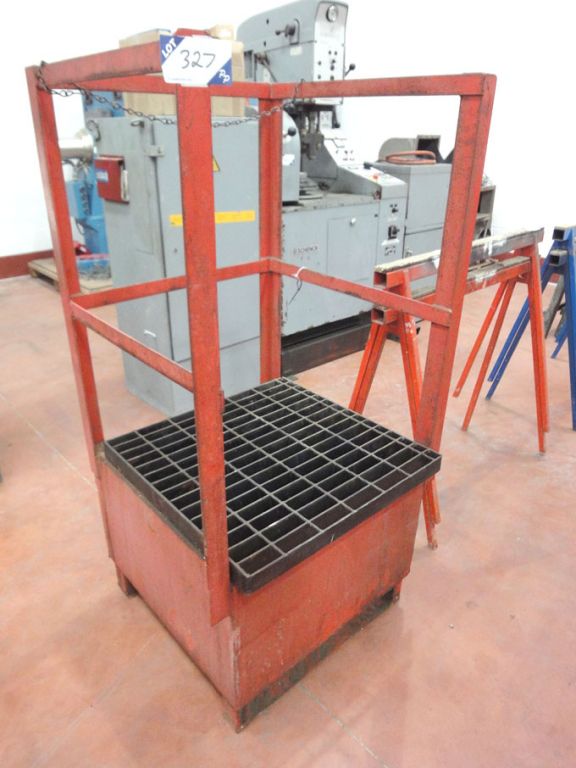 600x600mm forkable oil drum store / drip tray - Lo...